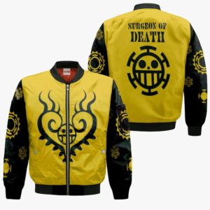 Trafalgar D. Water Law Hoodie Custom Surgeon of Death One Piece Anime Shirts 9