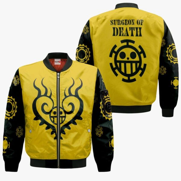 Trafalgar D. Water Law Hoodie Custom Surgeon of Death One Piece Anime Shirts 4