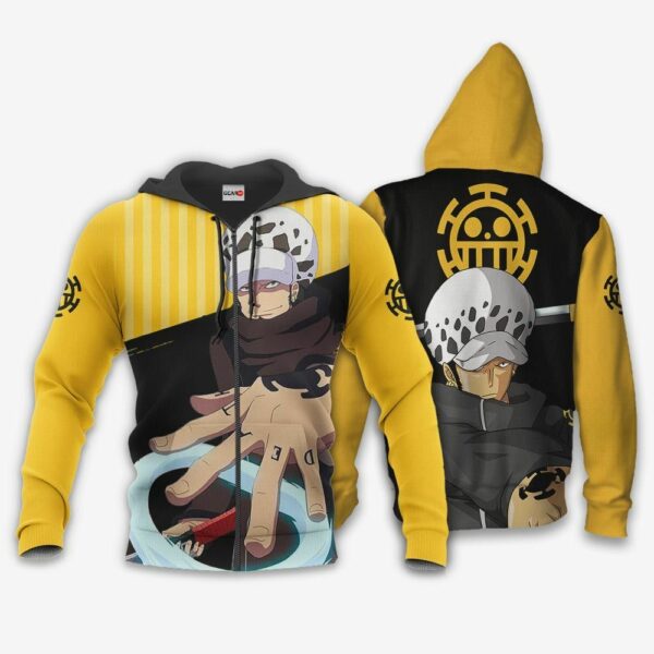 Trafalgar D Water Law Hoodie One Piece Anime Shirts 1