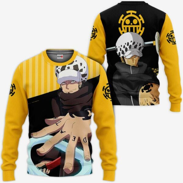 Trafalgar D Water Law Hoodie One Piece Anime Shirts 2