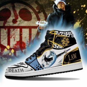 Trafalgar D. Water Law Shoes Custom Room One Piece Anime Sneakers 5