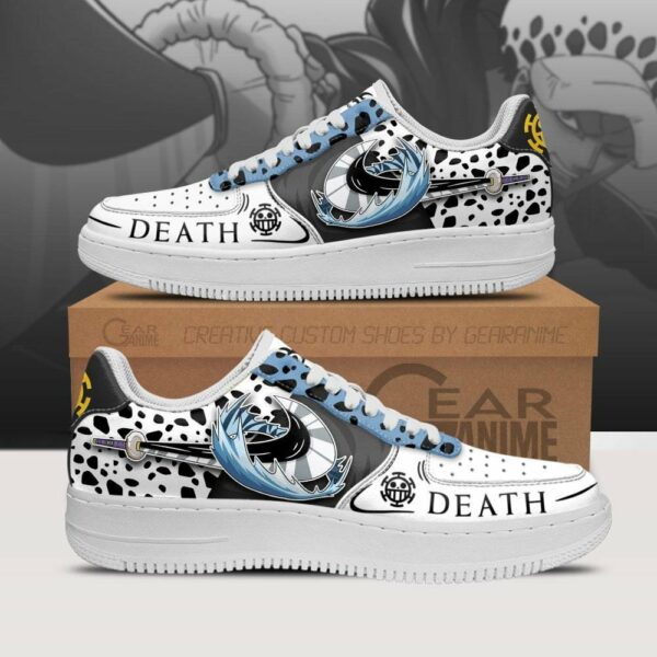 Trafalgar Law Room Air Shoes Custom Anime One Piece Sneakers 1