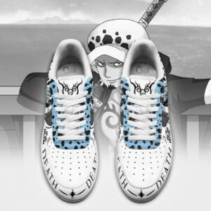 Trafalgar Law Room Air Shoes Custom Anime One Piece Sneakers 7