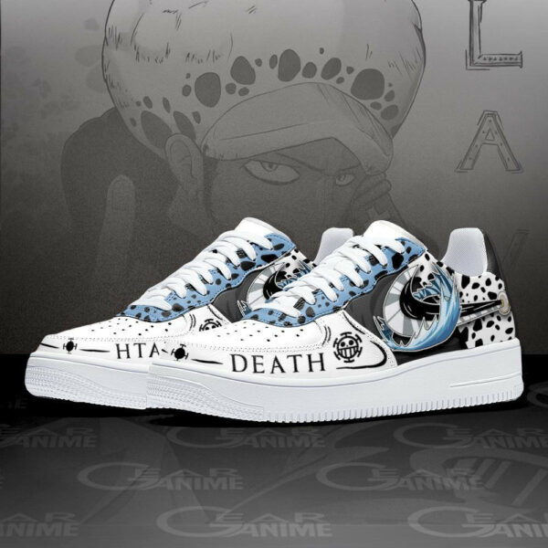 Trafalgar Law Room Air Shoes Custom Anime One Piece Sneakers 2