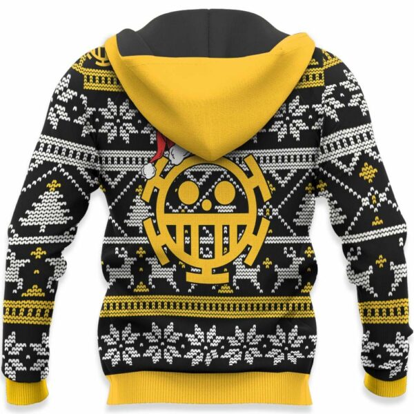 Trafalgar Law Ugly Christmas Sweater Custom One Piece Anime XS12 4