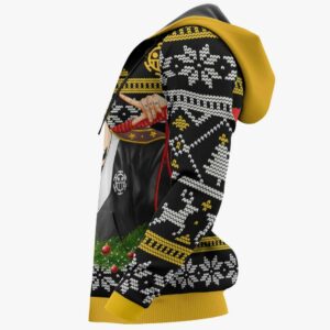 Trafalgar Law Ugly Christmas Sweater Custom Wano One Piece Anime XS12 9