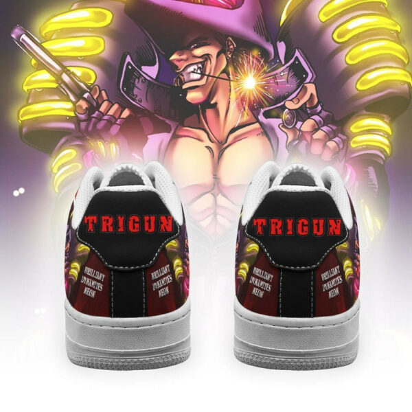 Trigun Sneakers Brilliant Dynamites Neon Shoes Anime Sneakers 3