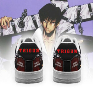 Trigun Sneakers Nicholas D. Wolfwood Shoes Anime Sneakers 5