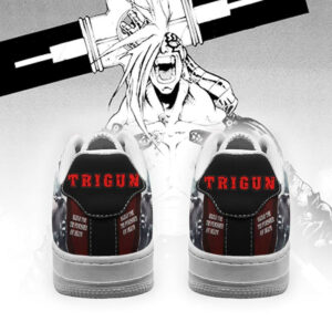 Trigun Sneakers Razlo the Tri-Punisher of Death Shoes Anime Sneakers 5