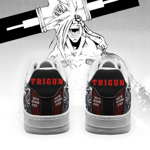 Trigun Sneakers Razlo the Tri-Punisher of Death Shoes Anime Sneakers 3