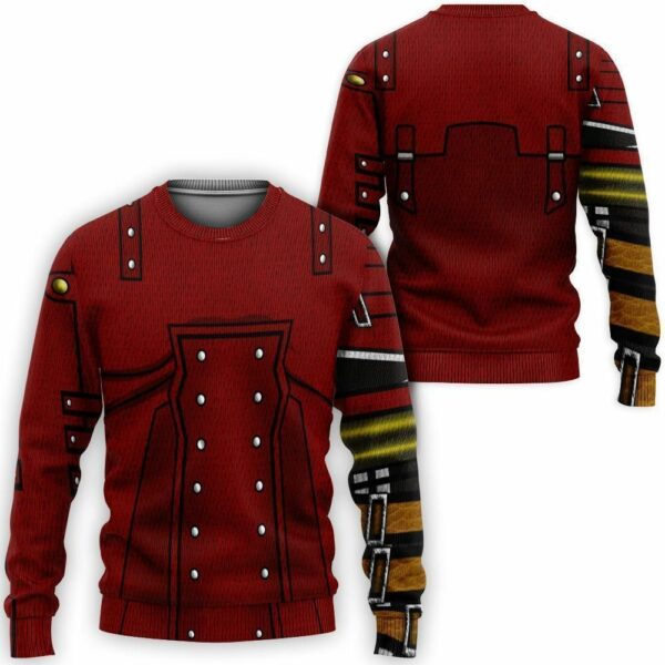 Trigun Vash The Stampede Shirt Uniform Anime Hoodie Sweater 2