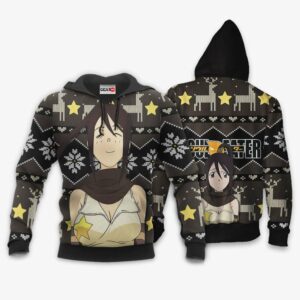 Tsubaki Nakatsukasa Ugly Christmas Sweater Custom Anime Soul Eater XS12 7