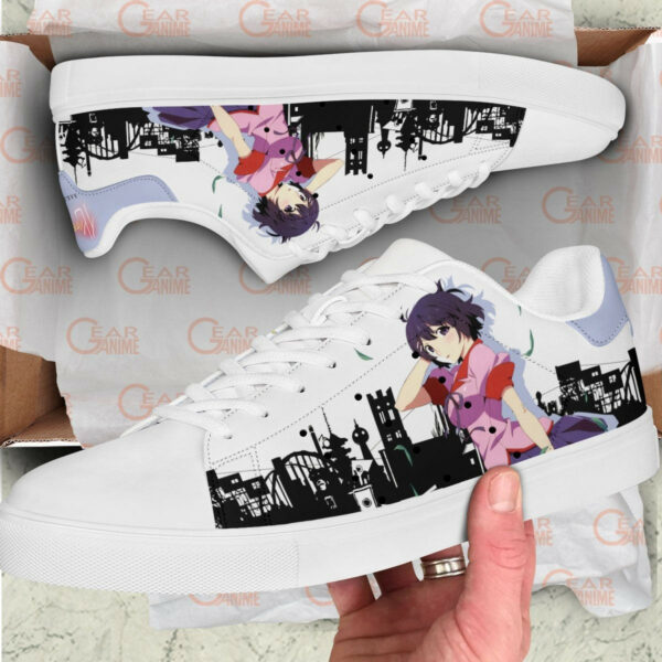 Tsubasa Hanekawa Skate Shoes Custom Anime Bakemonogatari Shoes 2