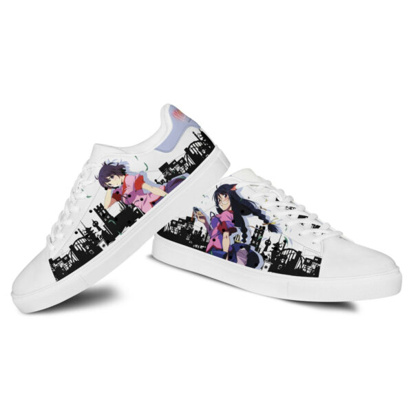 Tsubasa Hanekawa Skate Shoes Custom Anime Bakemonogatari Shoes 3