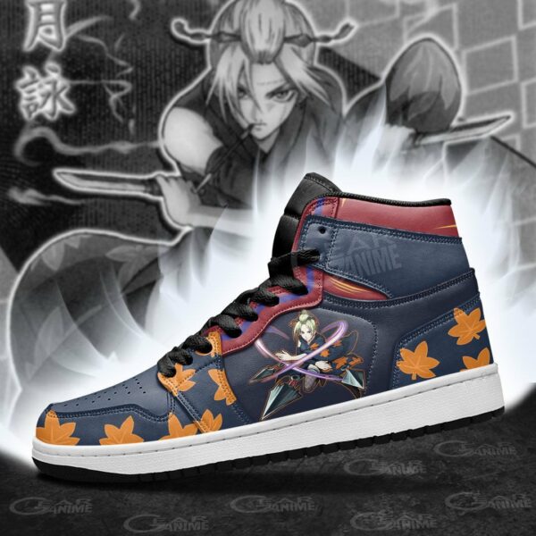 Tsukuyo Shoes Gintama Custom Anime Sneakers 3