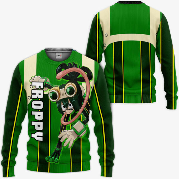 Tsuyu Asui Hoodie Custom Anime My Hero Academia Merch Clothes 2