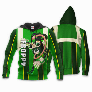 Tsuyu Asui Hoodie Custom Anime My Hero Academia Merch Clothes 8