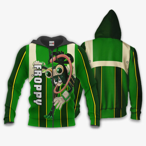 Tsuyu Asui Hoodie Custom Anime My Hero Academia Merch Clothes 1