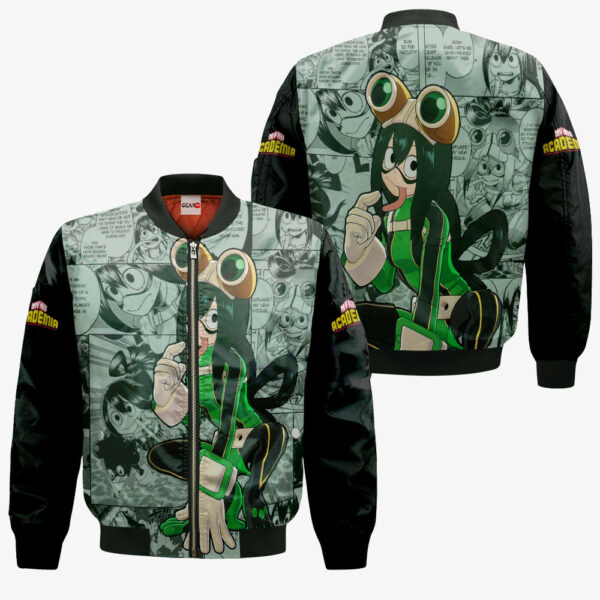 Tsuyu Asui Hoodie Custom My Hero Academia Anime Merch Clothes Manga Style 4