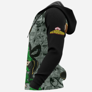 Tsuyu Asui Hoodie Custom My Hero Academia Anime Merch Clothes Manga Style 11