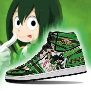 Tsuyu Asui Shoes Custom Anime My Hero Academia Froppy Sneakers 5