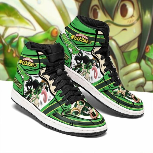 Tsuyu Asui Shoes Custom Anime My Hero Academia Froppy Sneakers 2
