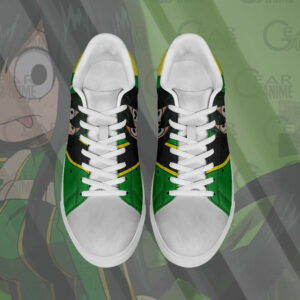 Tsuyu Asui Skate Shoes My Hero Academia Custom Anime Sneakers SK10 7