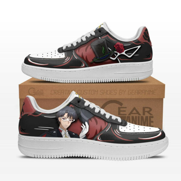 Tuxedo Mask Air Shoes Custom Sailor Anime Sneakers 1