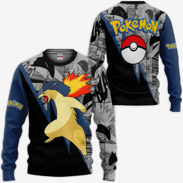 Typhlosion Hoodie Custom Anime Pokemon Merch Clothes Mix Manga 2