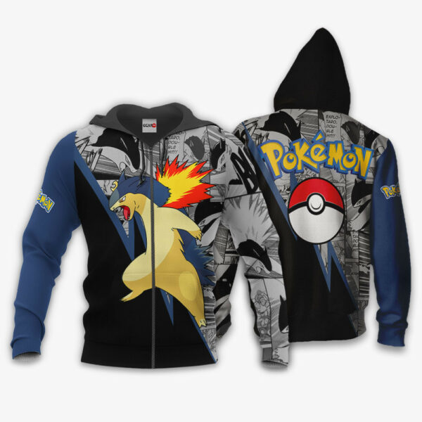 Typhlosion Hoodie Custom Anime Pokemon Merch Clothes Mix Manga 1