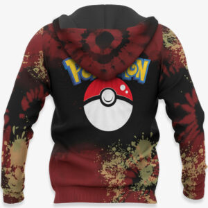 Typhlosion Hoodie Custom Pokemon Anime Merch Clothes Tie Dye Style 10