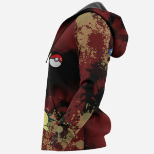 Typhlosion Hoodie Custom Pokemon Anime Merch Clothes Tie Dye Style 11