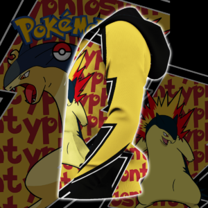 Typhlosion Zip Hoodie Pokemon Shirt SD12 7