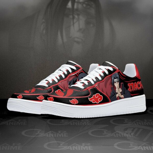 Uchiha Itachi Air Shoes Custom Nin Jutsu Anime Sneakers 2