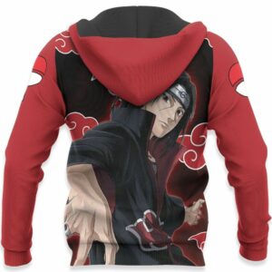 Uchiha Itachi Hoodie Shirt Akatsuki Anime Zip Jacket 10