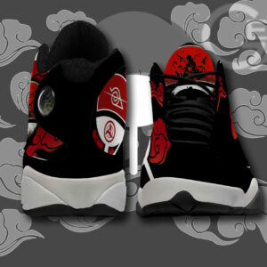 Uchiha Itachi Shoes Custom Akatsuki Anime Symbol Sneakers 8