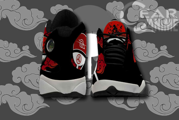 Uchiha Itachi Shoes Custom Akatsuki Anime Symbol Sneakers 4