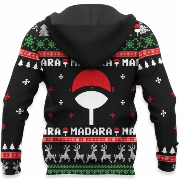 Uchiha Madara Ugly Christmas Sweater Custom Naruto Anime XS12 4