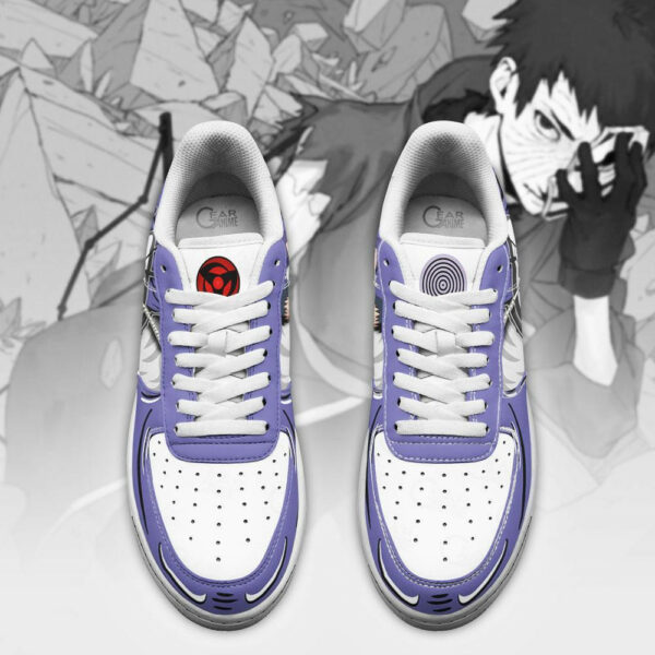 Uchiha Obito Air Shoes Custom Anime Sneakers 4