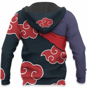 Uchiha Sasuke Akatsuki Shirt Fighting Anime Hoodie Jacket 10