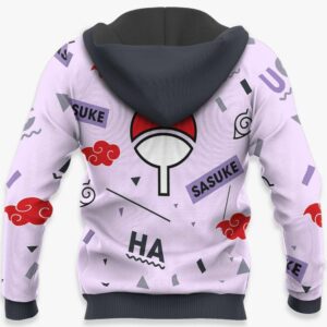 Uchiha Sasuke Custom Hoodie Symbols Anime Merch Stores 10