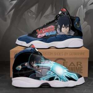 Uchiha Sasuke Shoes Custom Anime Sneakers 5