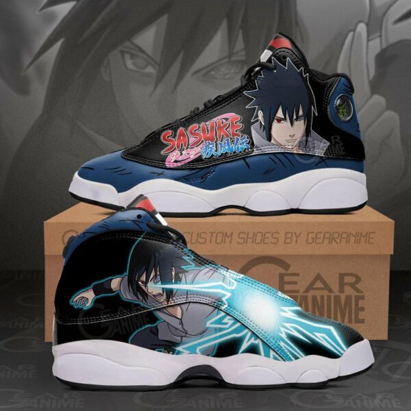 Uchiha Sasuke Shoes Custom Anime Sneakers 2