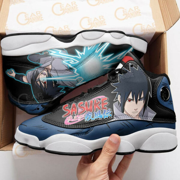 Uchiha Sasuke Shoes Custom Anime Sneakers 4