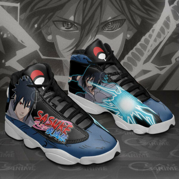 Uchiha Sasuke Shoes Custom Anime Sneakers 1
