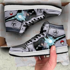 Uchiha Sasuke Shoes Custom Skill Anime Sneakers 7