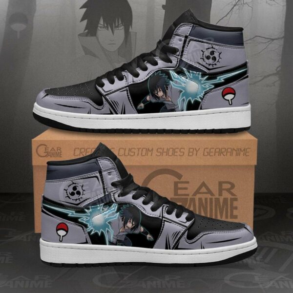 Uchiha Sasuke Shoes Custom Skill Anime Sneakers 1