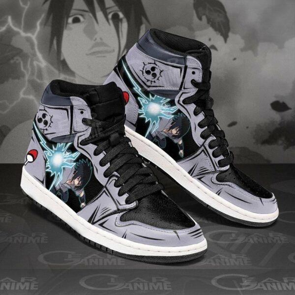 Uchiha Sasuke Shoes Custom Skill Anime Sneakers 2