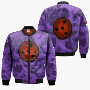 Uchiha Sharingan Eyes Hoodie Custom Anime Naruto Merch Clothes 9