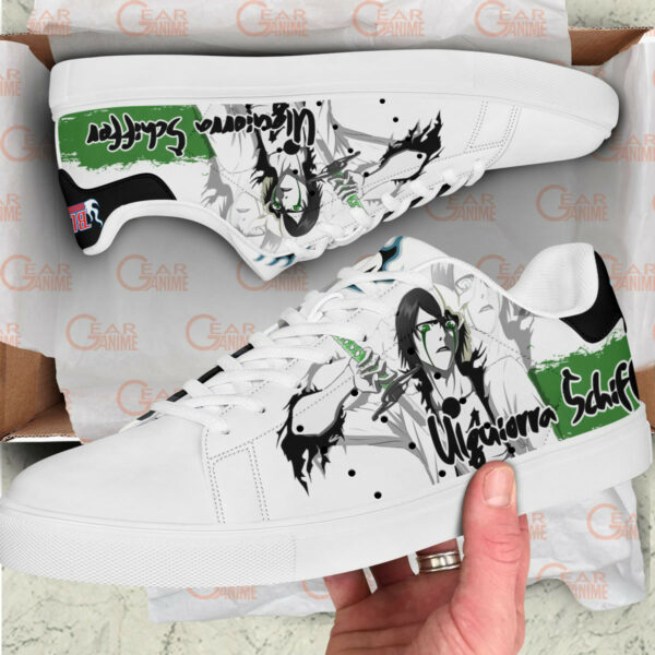 Ulquiorra Cifer Skate Shoes Custom Anime Bleach Shoes 2